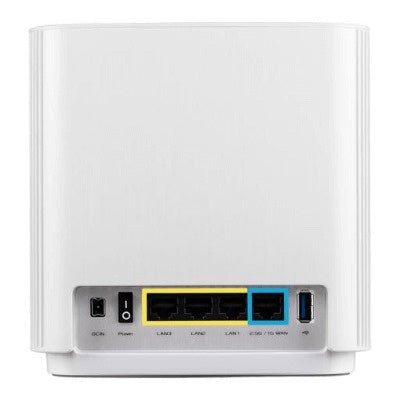 三頻 MESH 無線網絡路由器 (兩件裝) Asus ZENWIFI XT8 WiFi 6 AX6600 白色 ZENWIFI-XT8-WH 比多幾分鐘ME