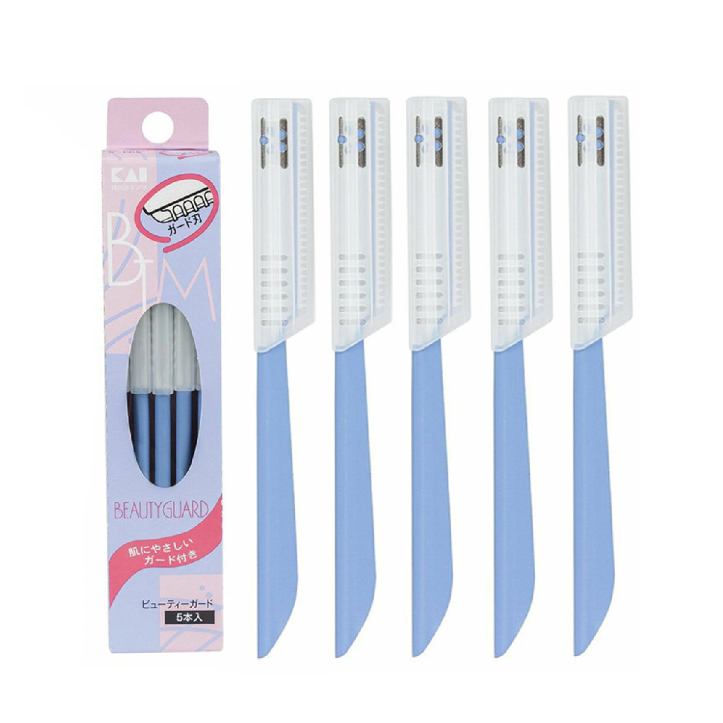 面部毛髮和眉毛剃須刀具 Razor Beauty Guard (BTMG-5F) 5pcs