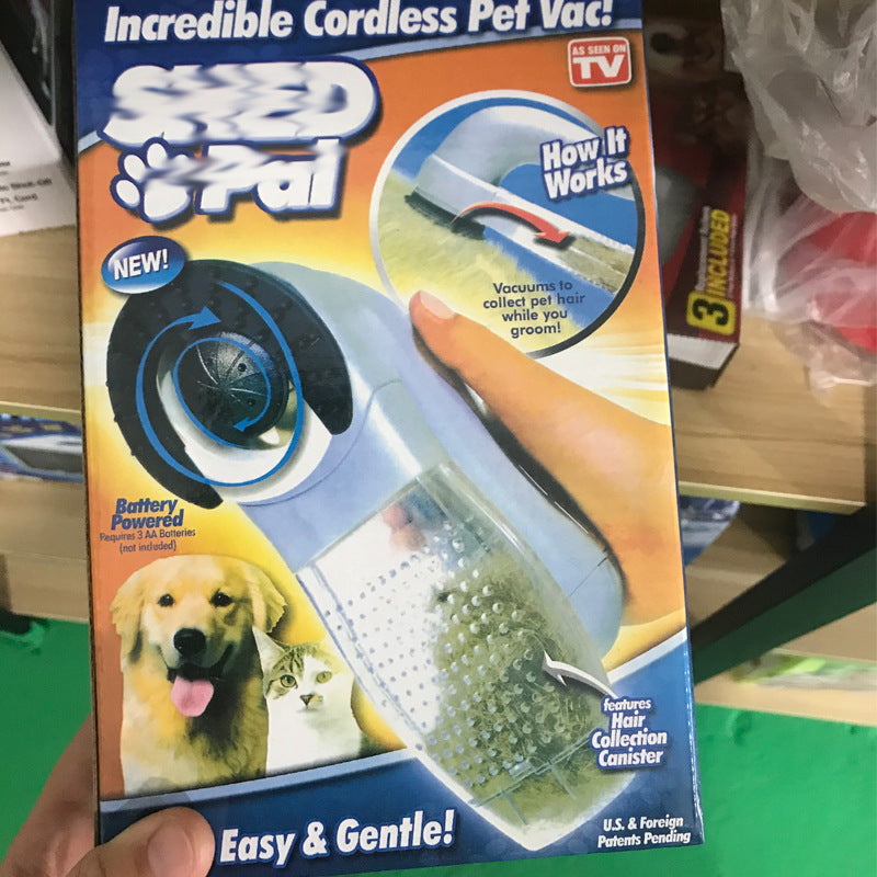 手持強力寵物美容毛髮吸塵器寵物貓狗電動寵物吸毛器毛髮清潔