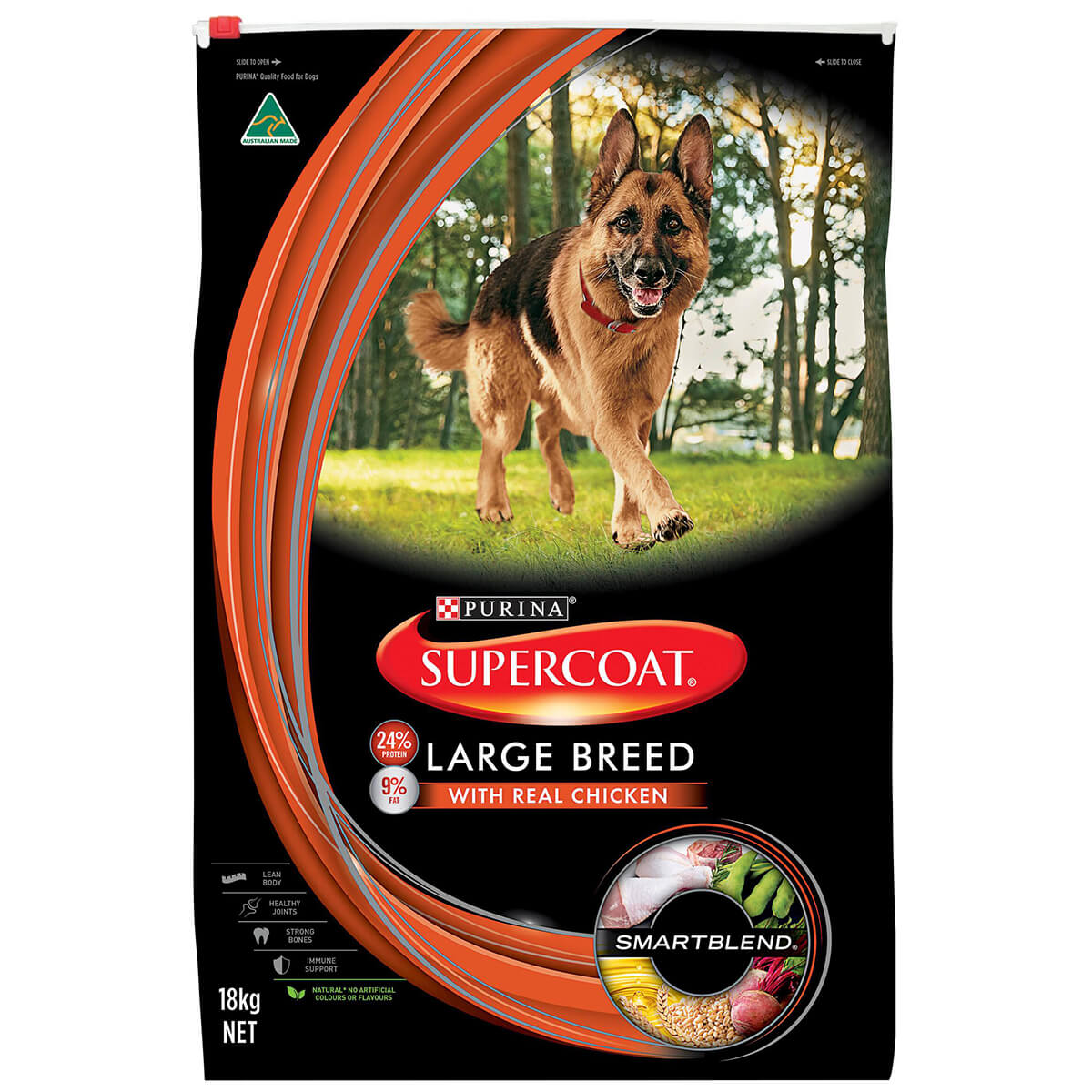 大型成年雞幹狗糧 Supercoat Smartblend 【18kg】