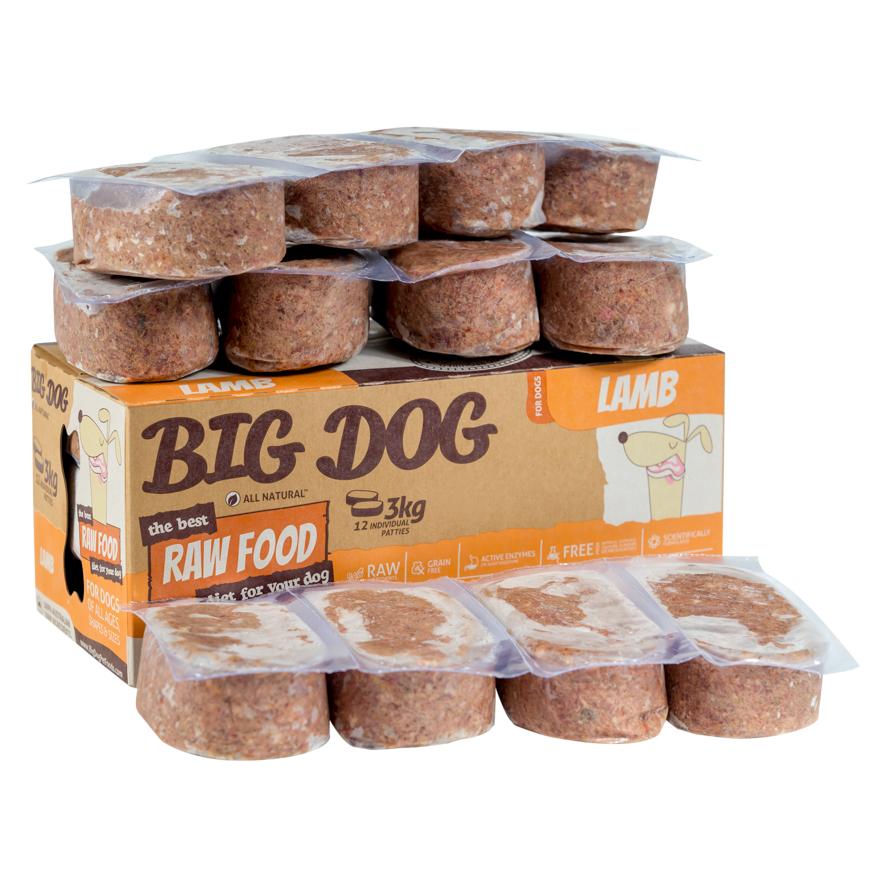 Big Dog 羊肉生狗糧 3kg BARF