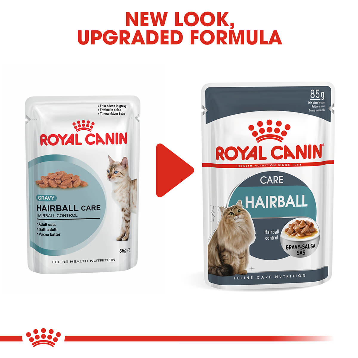 Royal Canin 毛球成人肉汁濕貓糧 85g
