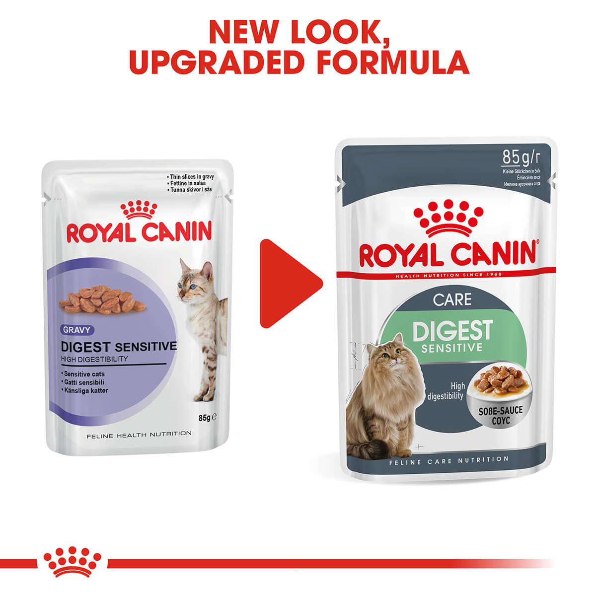 Royal Canin 敏感消化成人肉汁濕貓糧 85g
